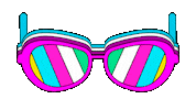 Colors Glasses Sticker by Omer Studios