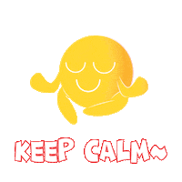 Chill Keep Calm Sticker by happinessinitiative
