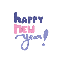 Happy New Year Sticker