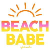 Beach Vs Pink Sticker by Victoria's Secret PINK