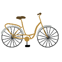 Bicycle Kerekpar Sticker