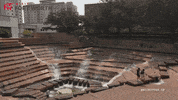 Architecture Waterfall GIF by Visit Fort Worth