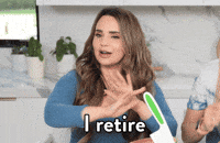 Im Done Quit GIF by Rosanna Pansino