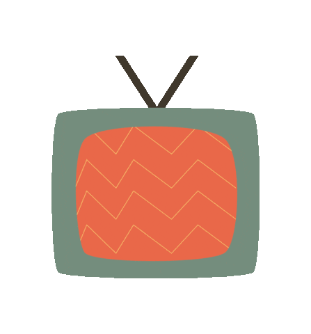 saradadaa fun tv netflix retro Sticker