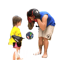 Muay Thai Kids Sticker by Brazilian Top Team