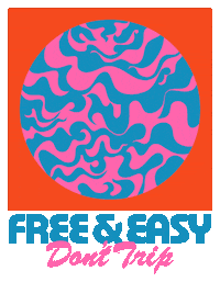 Rainbow Water Sticker by Free & Easy