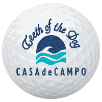 casadecampord golf casadecampo teethofthedog Sticker