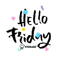 Friday Sticker by Etukart