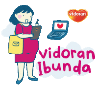 vidoran love work mom working Sticker
