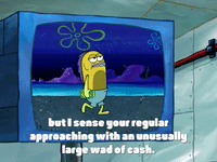 season 6 patty caper GIF by SpongeBob SquarePants