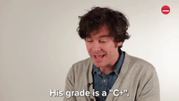 His Grade Is A Solid "C"