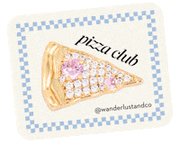 Pizza Wco Sticker by Wanderlustandco