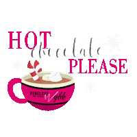 Candy Cane Christmas Sticker by Penelope Wylde