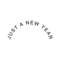 Happy New Year Sticker by justanidea