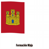 Castilla-La Mancha Flag GIF by Formación Ninja