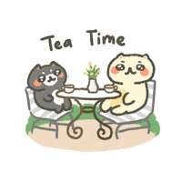 Tea Time Relax Sticker