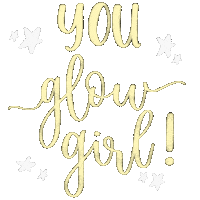 Stars Glowing Sticker