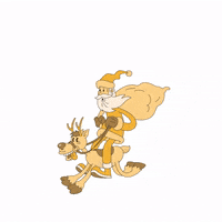 odesialeskarellis christmas run santa dear GIF