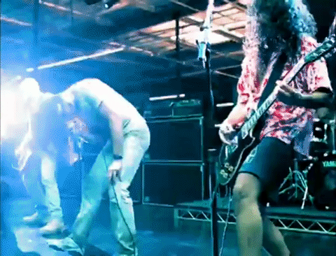 andrew w.k. party hard GIF