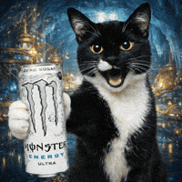 White Monster GIF
