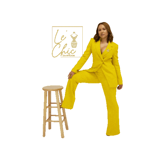 lechicshowroomnyc show room chic le Sticker