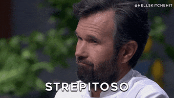 carlo cracco GIF by Hell's Kitchen Italia