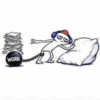 Tired Work GIF