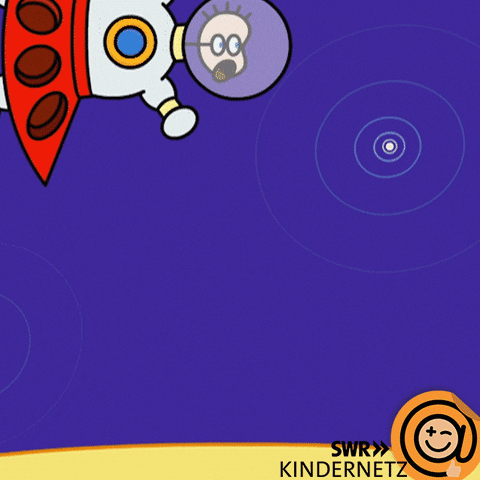 Milky Way Cartoon GIF by SWR Kindernetz
