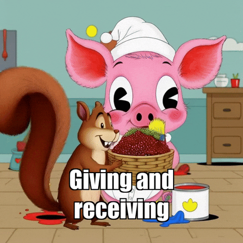Community Giving GIF by The Pigasso