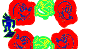 art haring Sticker by ladypat