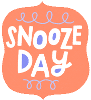 Sleepy Illustration Sticker by Anke Weckmann
