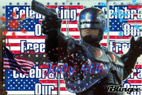4Th Of July Robocop GIF