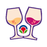 wine del Sticker by Parque Arauco
