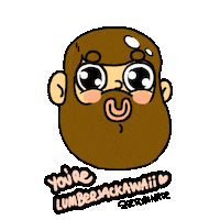 japanese love Sticker by sketchnate