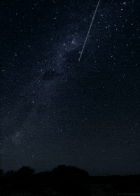 milky way night GIF