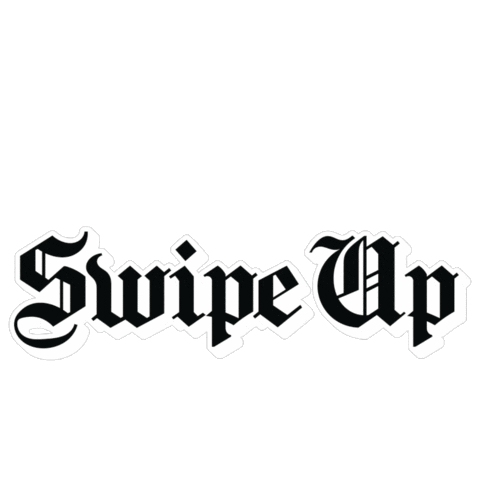 Swipe Up Old English Sticker by Dirt Bike Kidz
