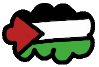 Flag Cloud Sticker