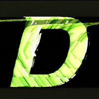 Glitch Alphabet GIF by #BASILIO