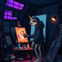 Good Morning Gm GIF by Sogni AI