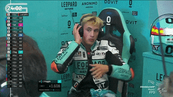 Dj Headphones GIF by MotoGP