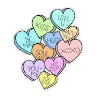 Valentines Kiss Sticker