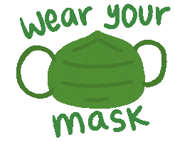 Mask Health Sticker by Demic