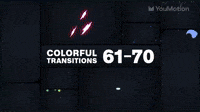 Colorful Transitions 61 70 | Video |You Motion