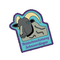 Schafe Widder Sticker by startgmbh