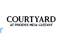 Courtyard Hotel Sticker by Visit Mesa
