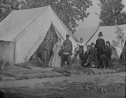 Civil War Tent GIF by US National Archives