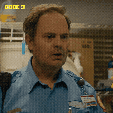 Stay Calm The Office GIF by Code 3 Movie