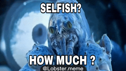 Selfish GIF