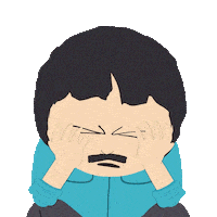 Sad Cry Sticker by South Park