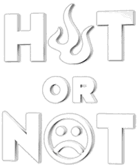 THEFACEMAGAZINE hot face not the face Sticker